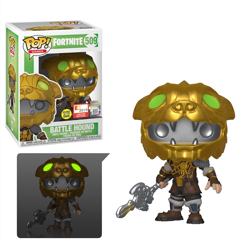 Fortnite Battle Hound Pop! Vinyl 2019 E3 Exclusive/Product Detail/Standard Pop Vinyl