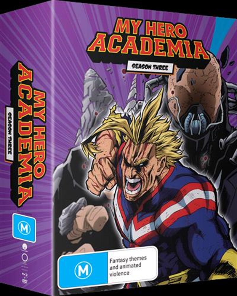 My Hero Academia - Season 3 - Part 1 - Limited Edition  Blu-ray + DVD/Product Detail/Animated
