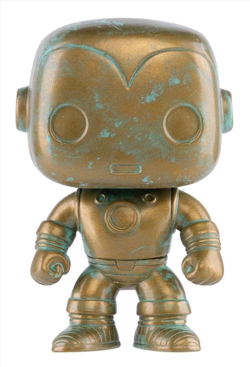 Iron Man - Marvel 80th Anniversary Patina US Exclusive Pop! Vinyl [RS]/Product Detail/Movies