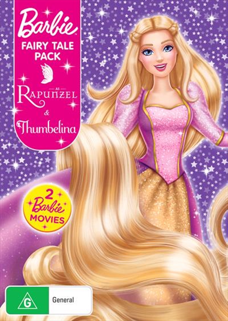 Barbie Thumbelina / Barbie As Rapunzel  Barbie Fairy Tale Pack/Product Detail/Animated
