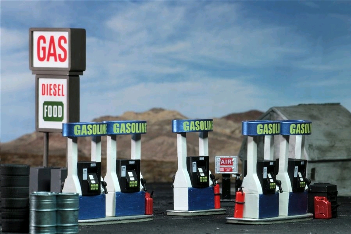 Wizkids - Gas Station 4D Setting/Product Detail/Board Games