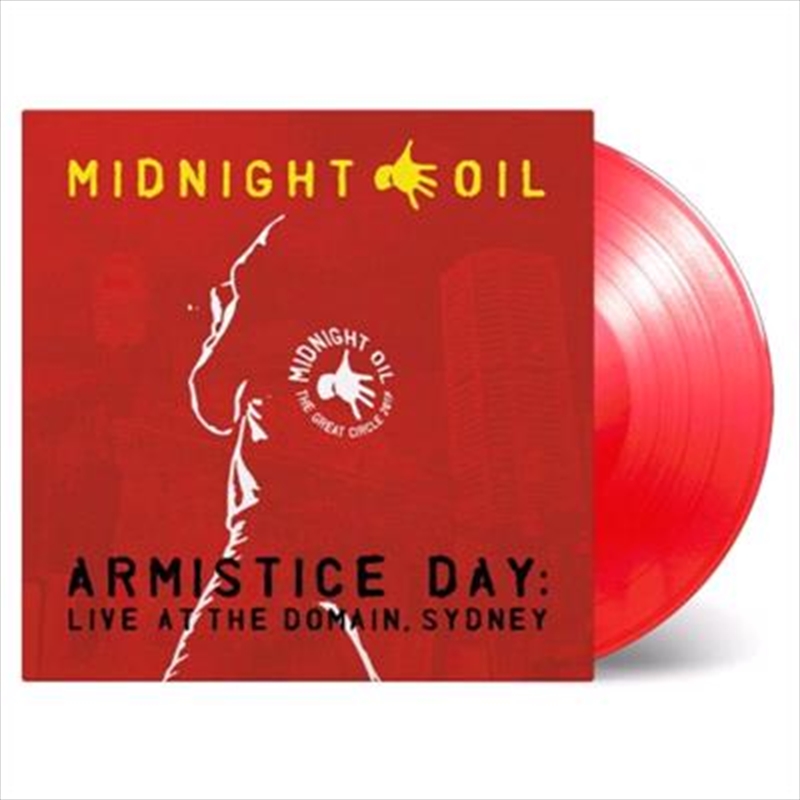 Armistice Day - Live At The Domain Sydney - Limited Edition Red Coloured Vinyl/Product Detail/Rock