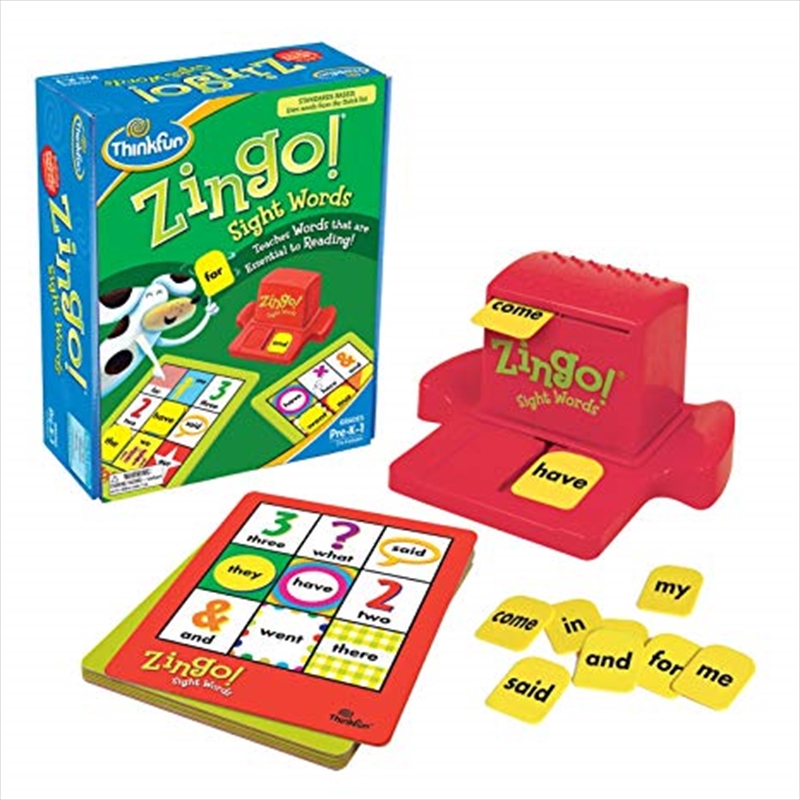 Zingo Sight Words Game | Merchandise