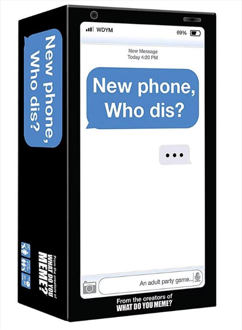 New Phone Who Dis/Product Detail/Card Games