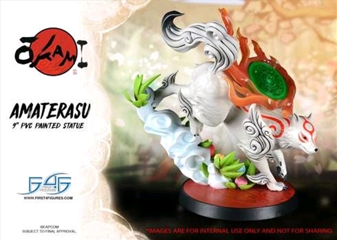 Okami - Amaterasu 9" PVC Statue/Product Detail/Statues