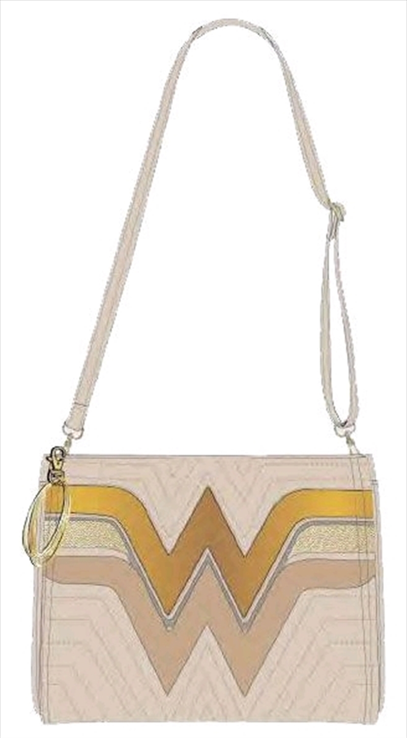Loungefly - Wonder Woman - Cream Quilted Tote/Product Detail/Bags