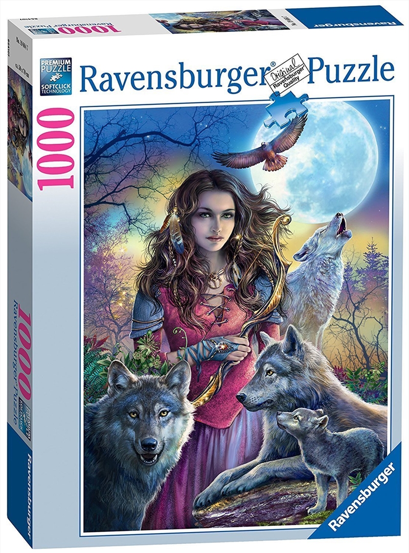 Ravensburger - Protector Of Wolves Puzzle 1000 Pieces/Product Detail/Nature and Animals