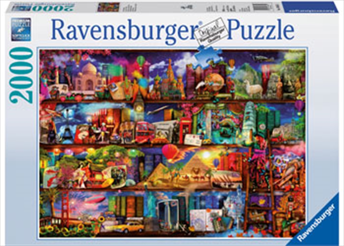 Ravensburger - World Of Books Aimee Stewart 2000 Pieces/Product Detail/Art and Icons