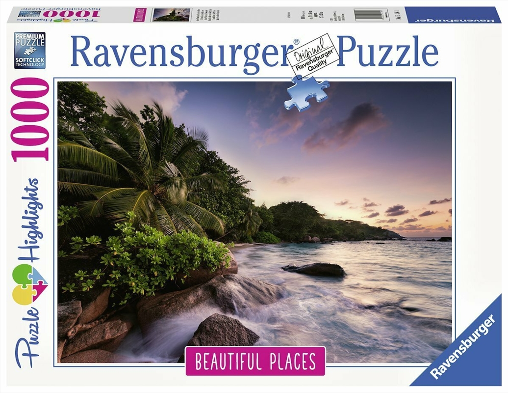 Ravensburger - Praslin Island Seychelles Puzzle 1000 Pieces/Product Detail/Destination