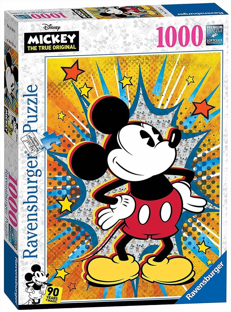 Ravensburger - Disney Retro Mickey Puzzle 1000 Pieces/Product Detail/Film and TV