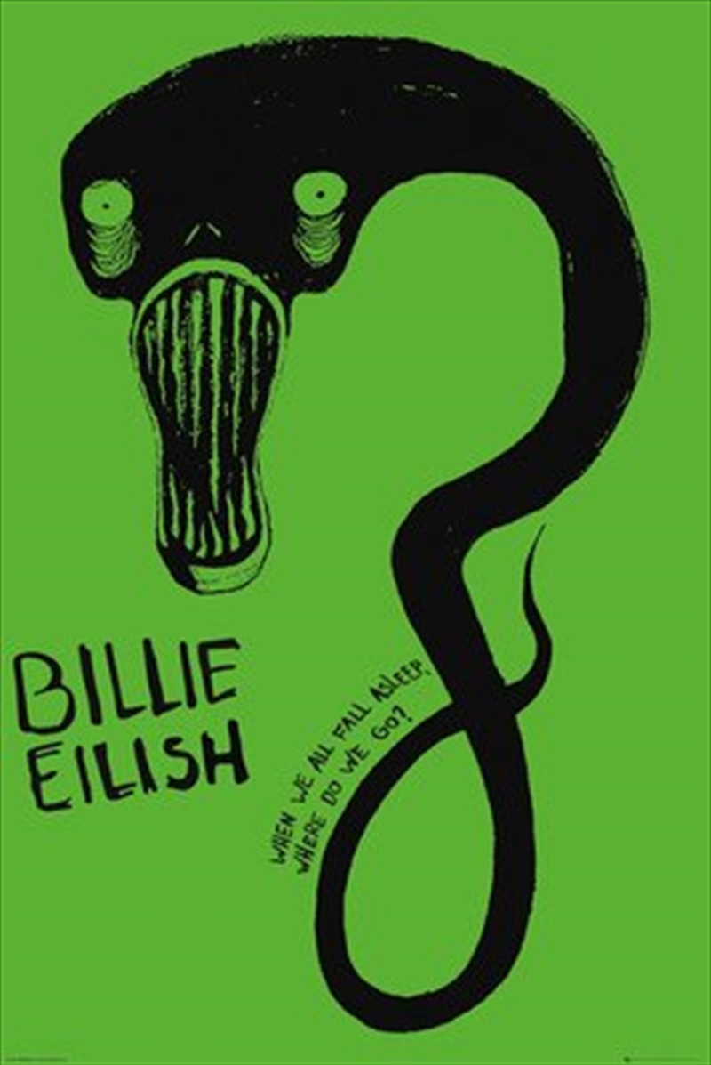 Billie Eilish Ghoul/Product Detail/Posters & Prints