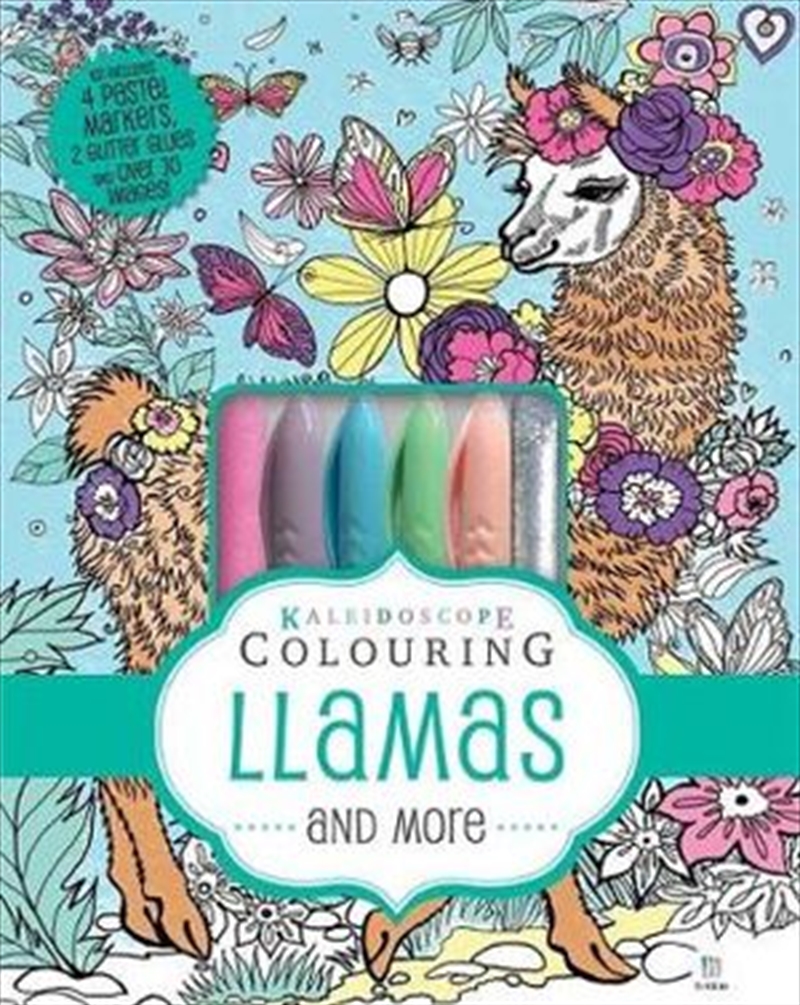 Pastel Kit Llamas And More/Product Detail/Kids Colouring