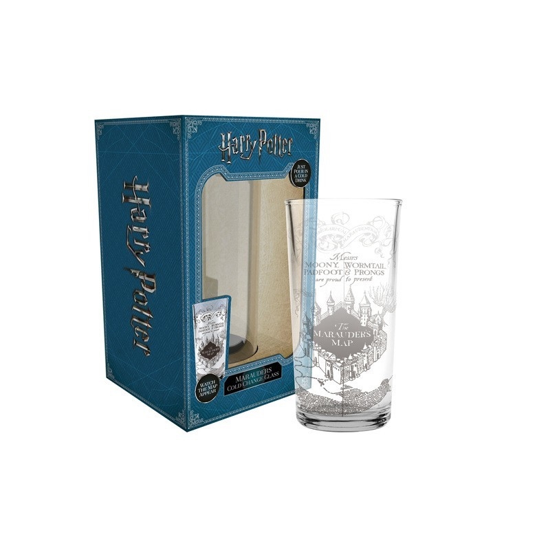 Harry Potter - Marauders Map Cold Change Glass/Product Detail/Glasses, Tumblers & Cups