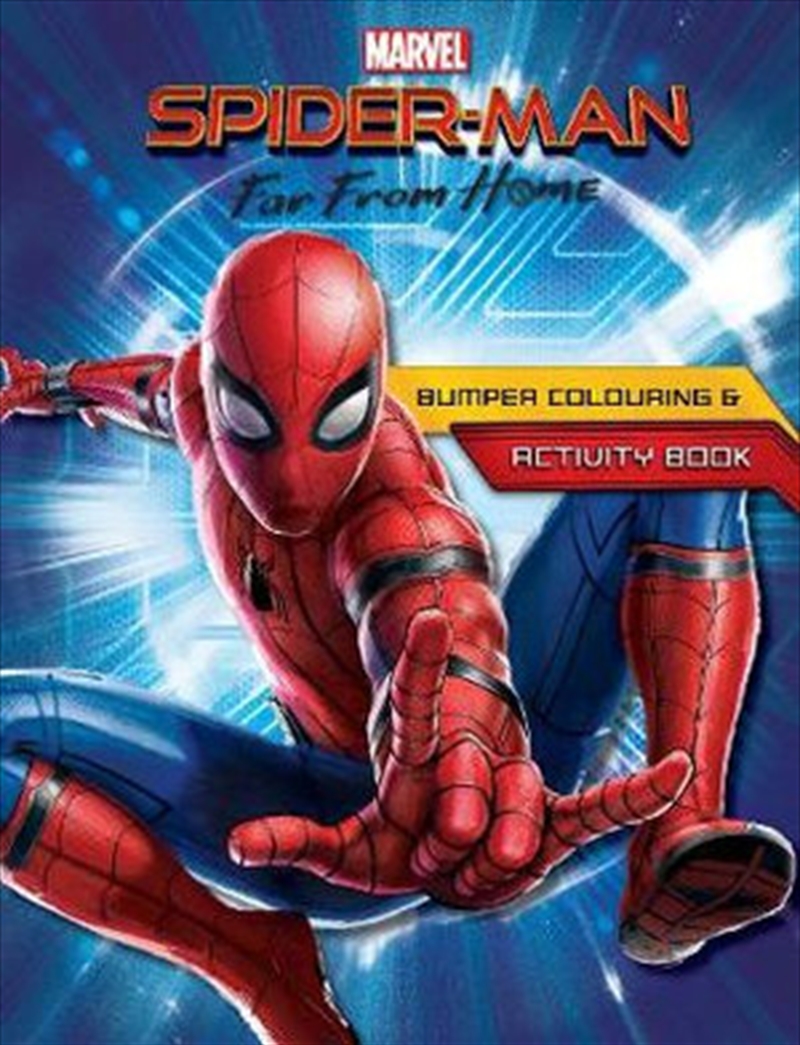 Spider-Man Far From Home Bumper Colouring Book/Product Detail/Kids Colouring