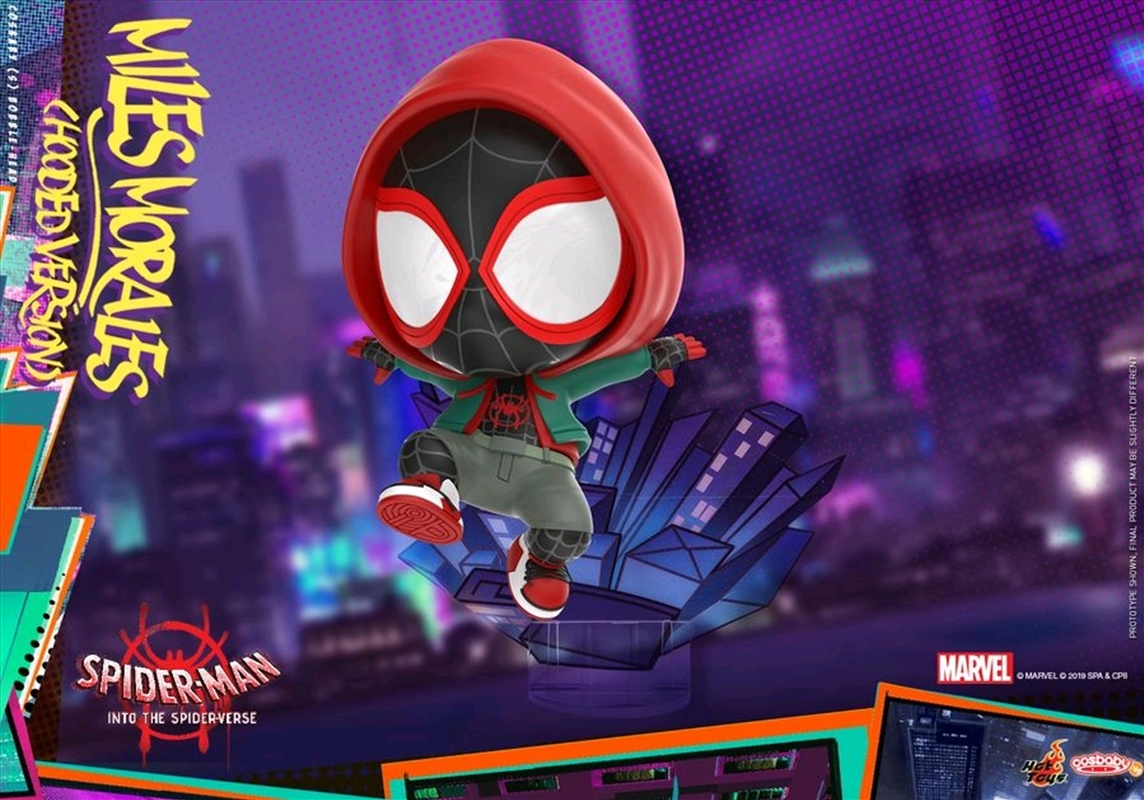 Spider-Man: Into the Spider-Verse - Miles Morales Hooded Cosbaby/Product Detail/Figurines