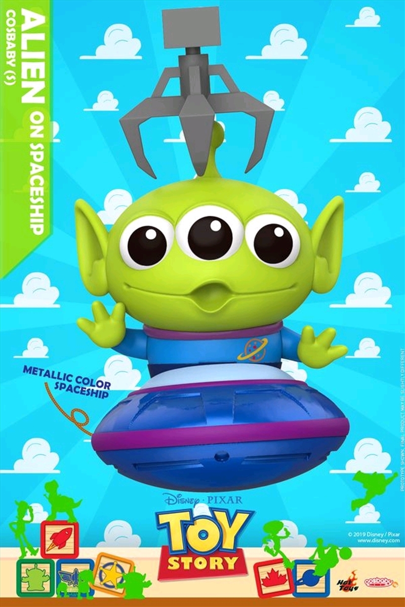 Toy Story - Alien on Spaceship Metallic Cosbaby/Product Detail/Figurines