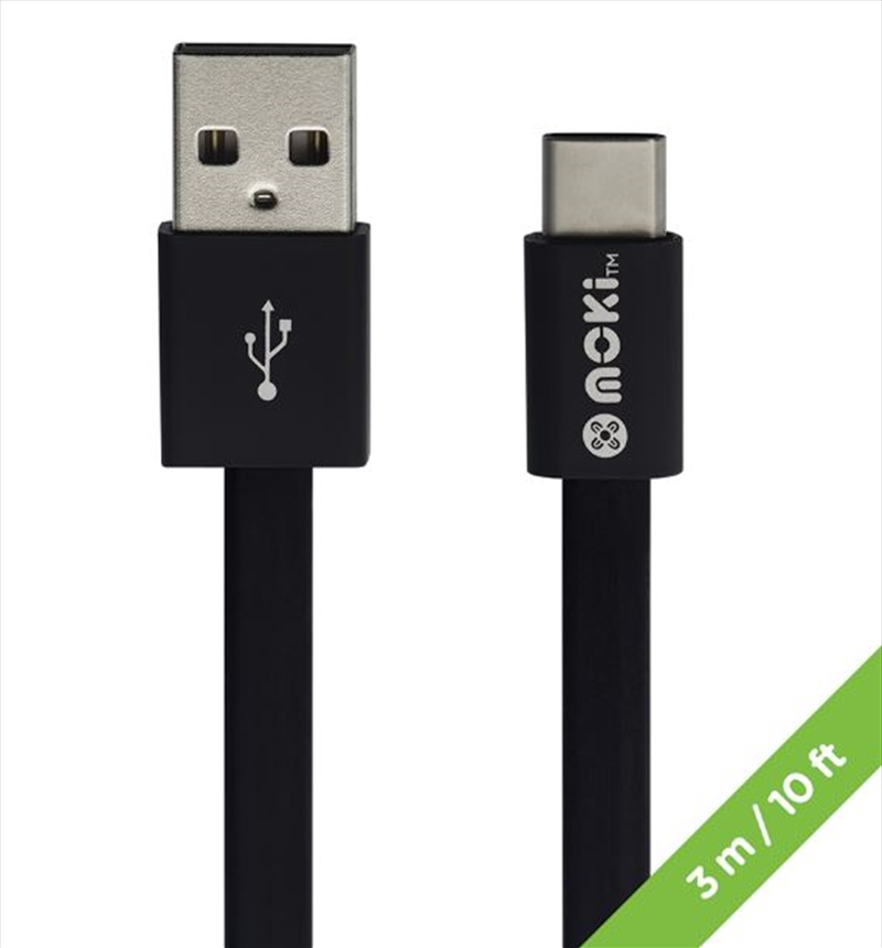 Moki Type C USB Sync Charge Cable (3m)/Product Detail/Cables