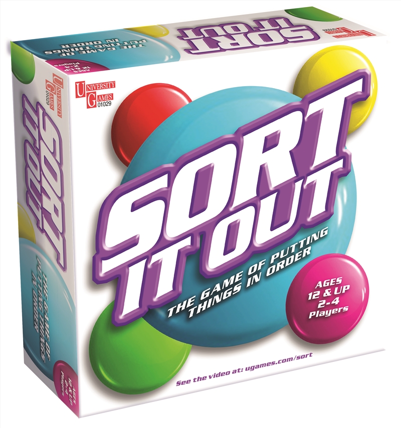 Buy Sort It Out Sort It Out, Board Game Sanity