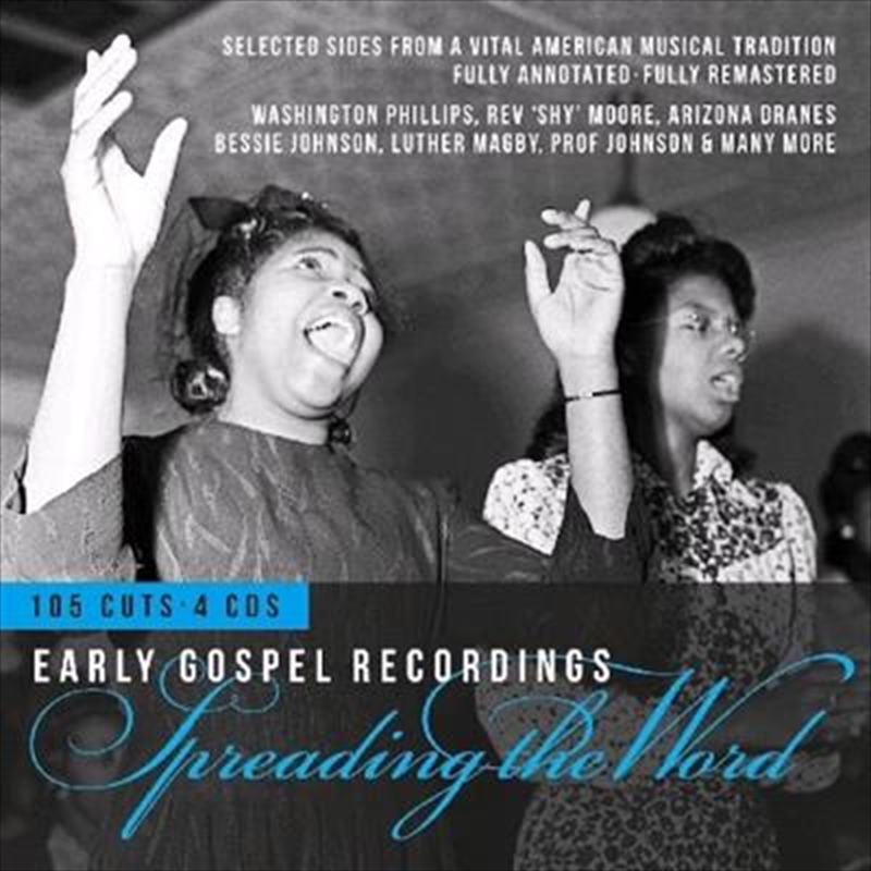 Spreading The Word - Early Gospel Recordings/Product Detail/Compilation