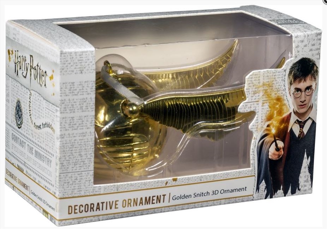 Harry Potter - Golden Snitch Metal Hanging Ornament/Product Detail/Decor