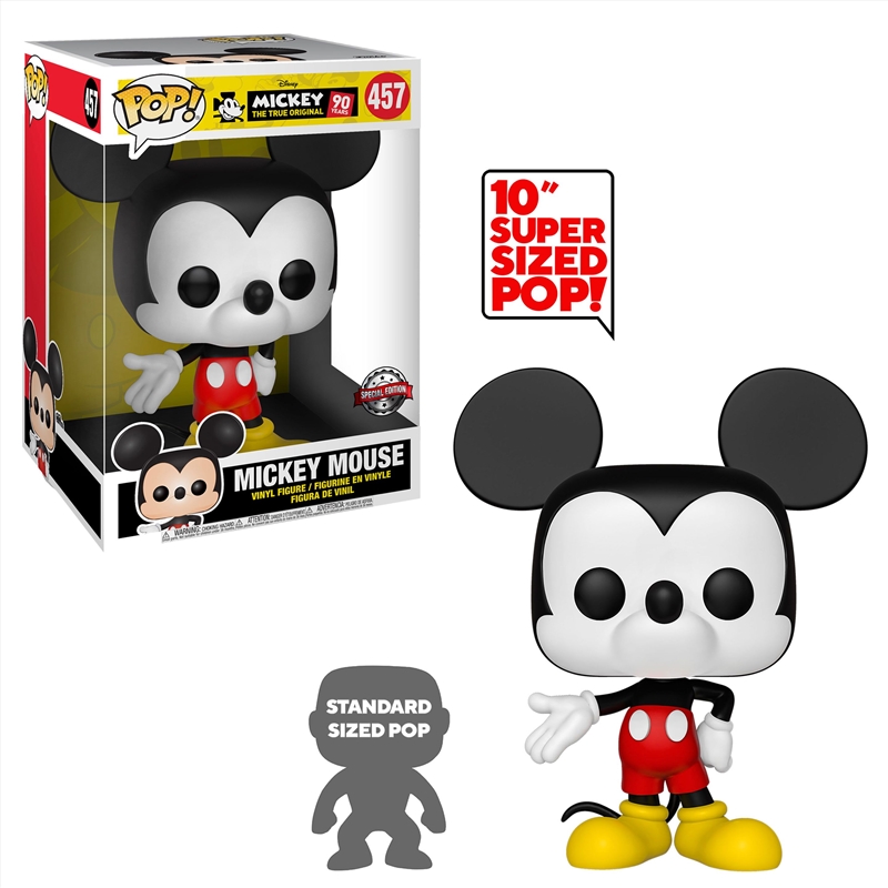 Mickey Mouse - Mickey Mouse (Colour) US Exclusive 10" Pop! Vinyl/Product Detail/TV
