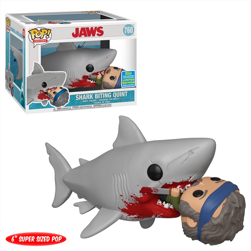 Jaws - Jaws Eating Quint 6" Pop! SDCC 19 RS/Product Detail/TV
