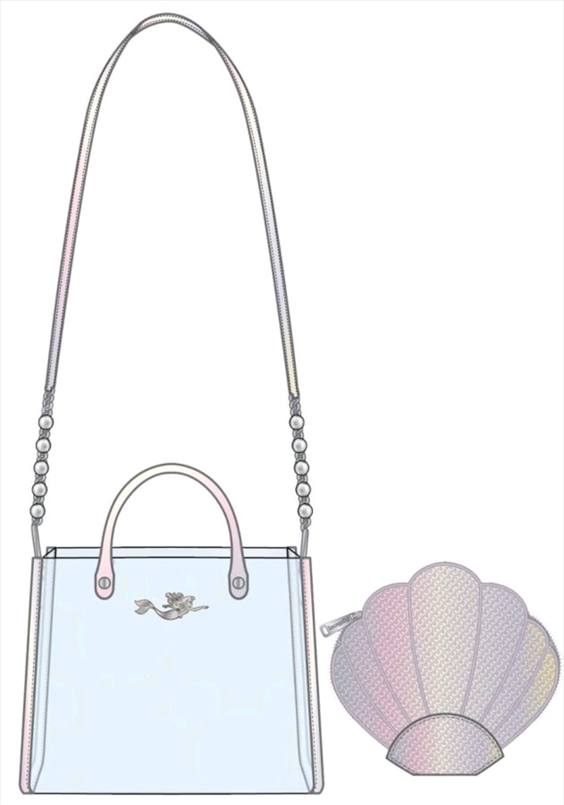 Loungefly - The Little Mermaid - Ariel 30th Anniversary 2-piece Crossbody Bag/Product Detail/Bags