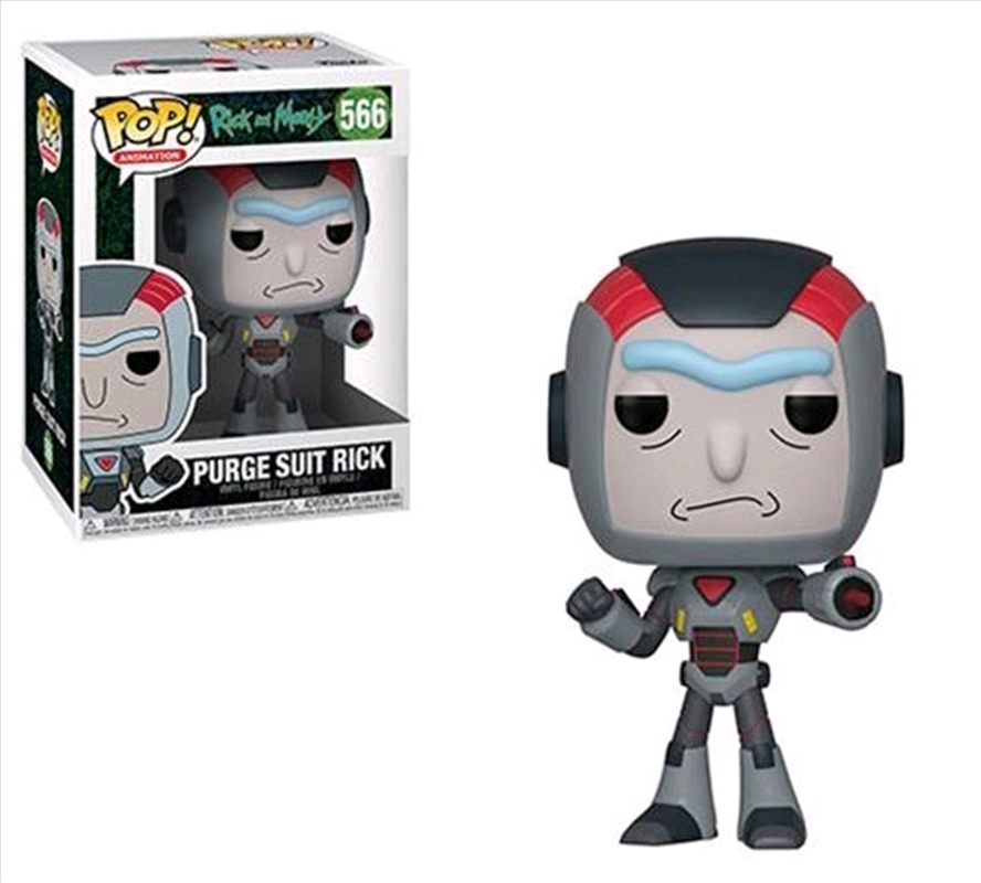 Rick and Morty - Rick in Purge Suit Pop! Vinyl/Product Detail/TV