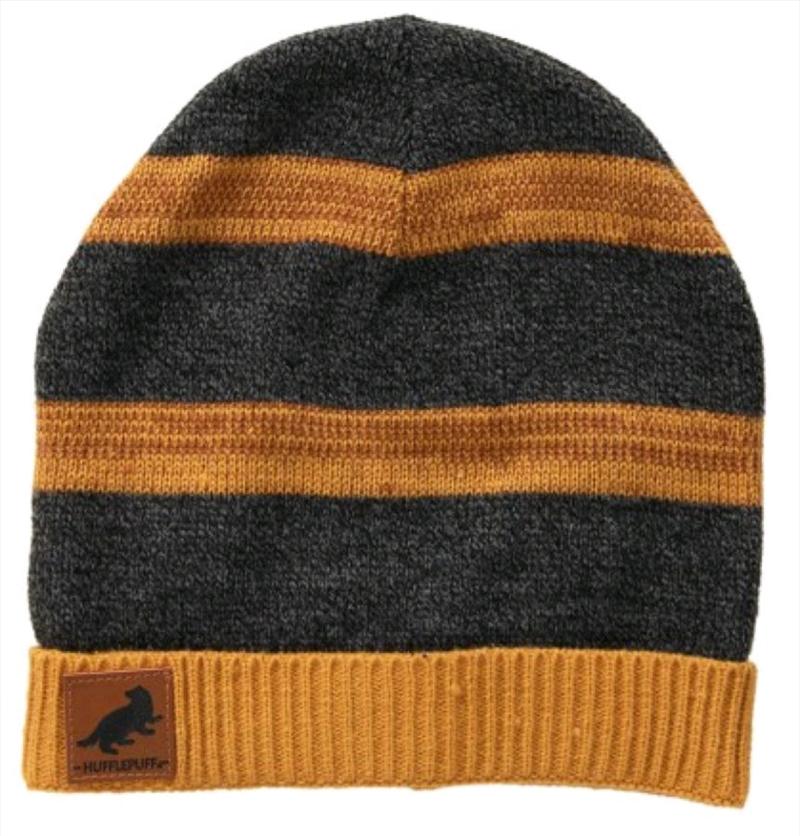Harry Potter - Hufflepuff Heathered Knit Beanie/Product Detail/Beanies & Headwear
