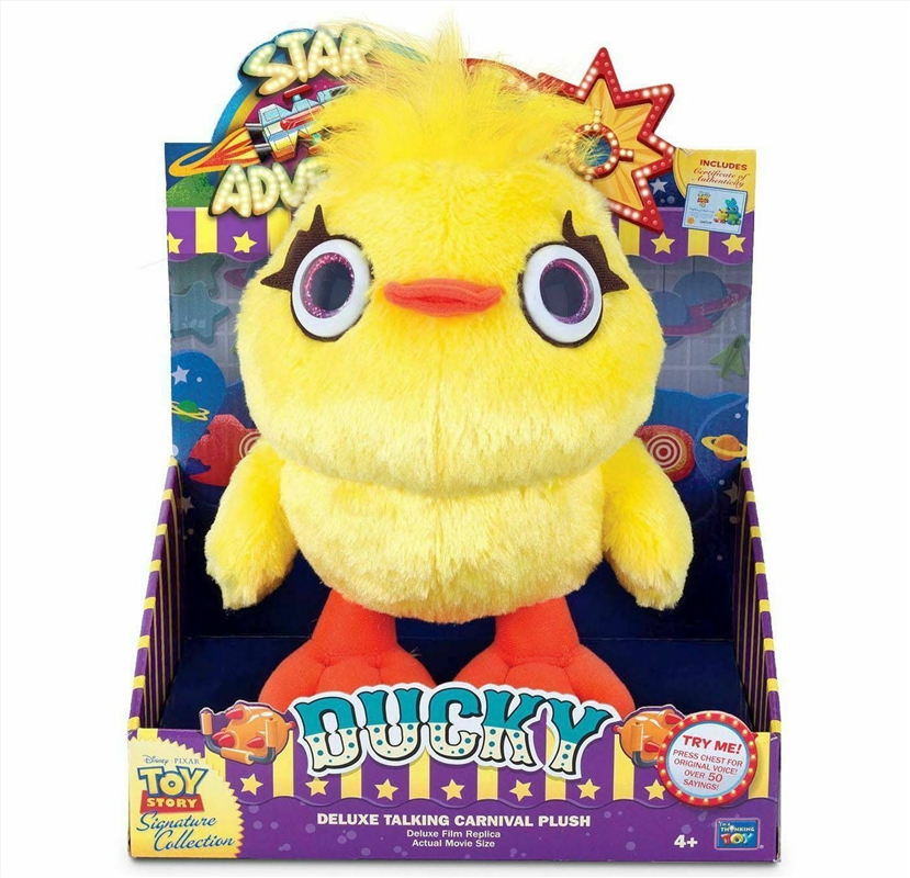 Toy Story Ducky 9" Signature Range Talking Toy/Product Detail/Action Figures & Dolls