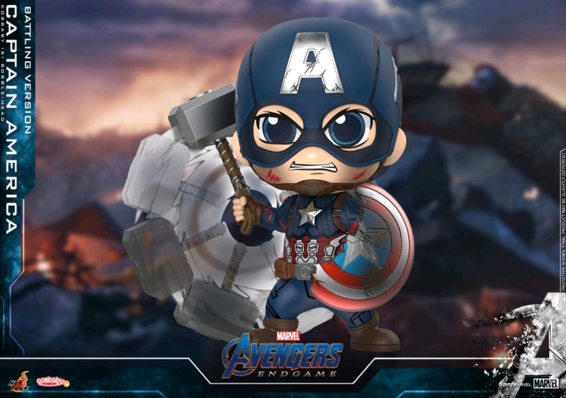 Avengers 4: Endgame - Captain America Battling Cosbaby/Product Detail/Figurines