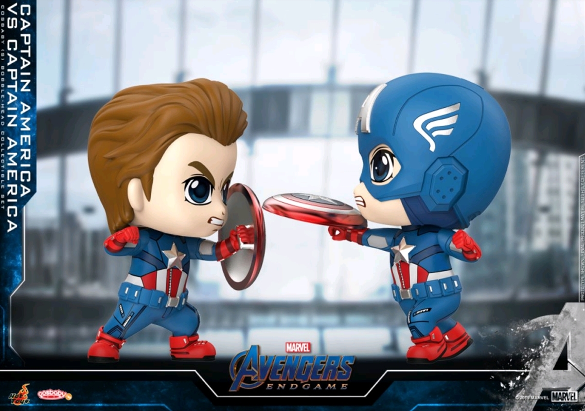 Avengers 4: Endgame - Captain America vs Captain America Cosbaby Set/Product Detail/Figurines