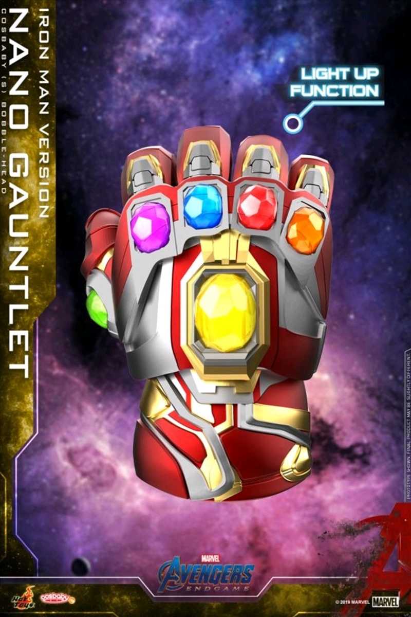 Avengers 4: Endgame - Nano Gauntlet Iron Man Light Up Cosbaby/Product Detail/Figurines