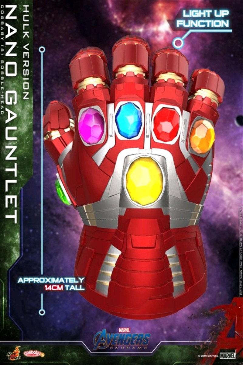 Avengers 4: Endgame - Nano Gauntlet Hulk Light Up Cosbaby/Product Detail/Figurines