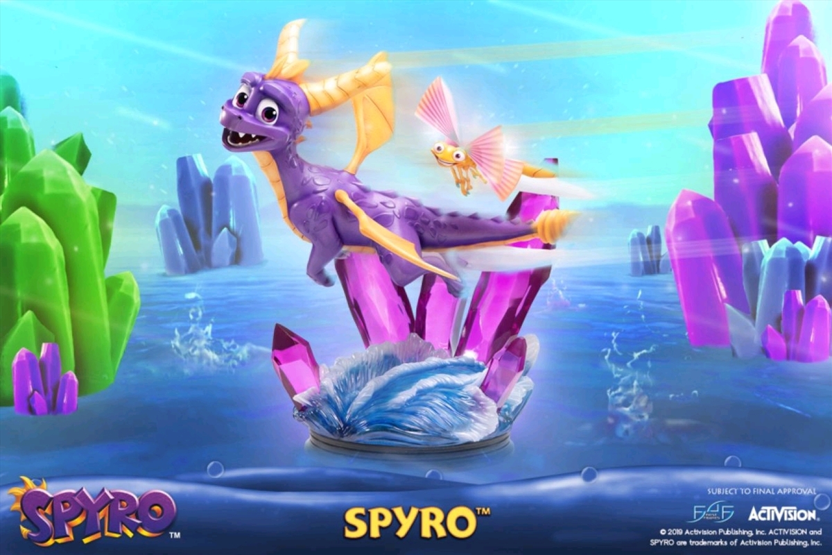 Spyro the Dragon Spyro Reignited Statue, Figurines & Statues Sanity