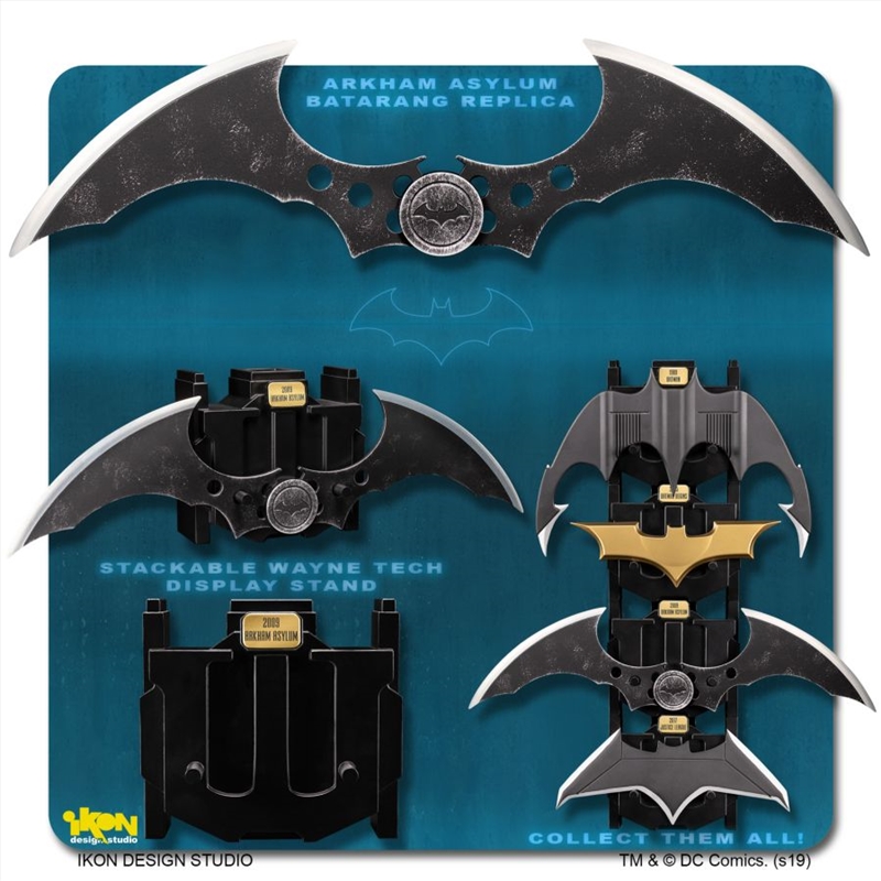 Batman: Arkham Asylum - Batarang Metal Replica/Product Detail/Replicas