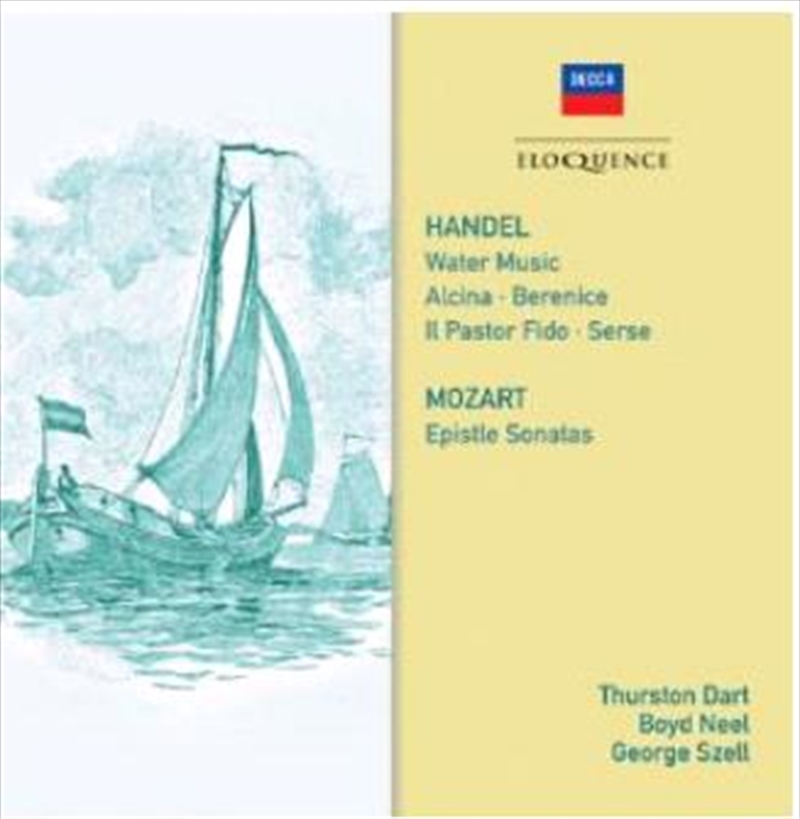 Handel - Water Music / Mozart - Epistle Sonatas/Product Detail/Classical