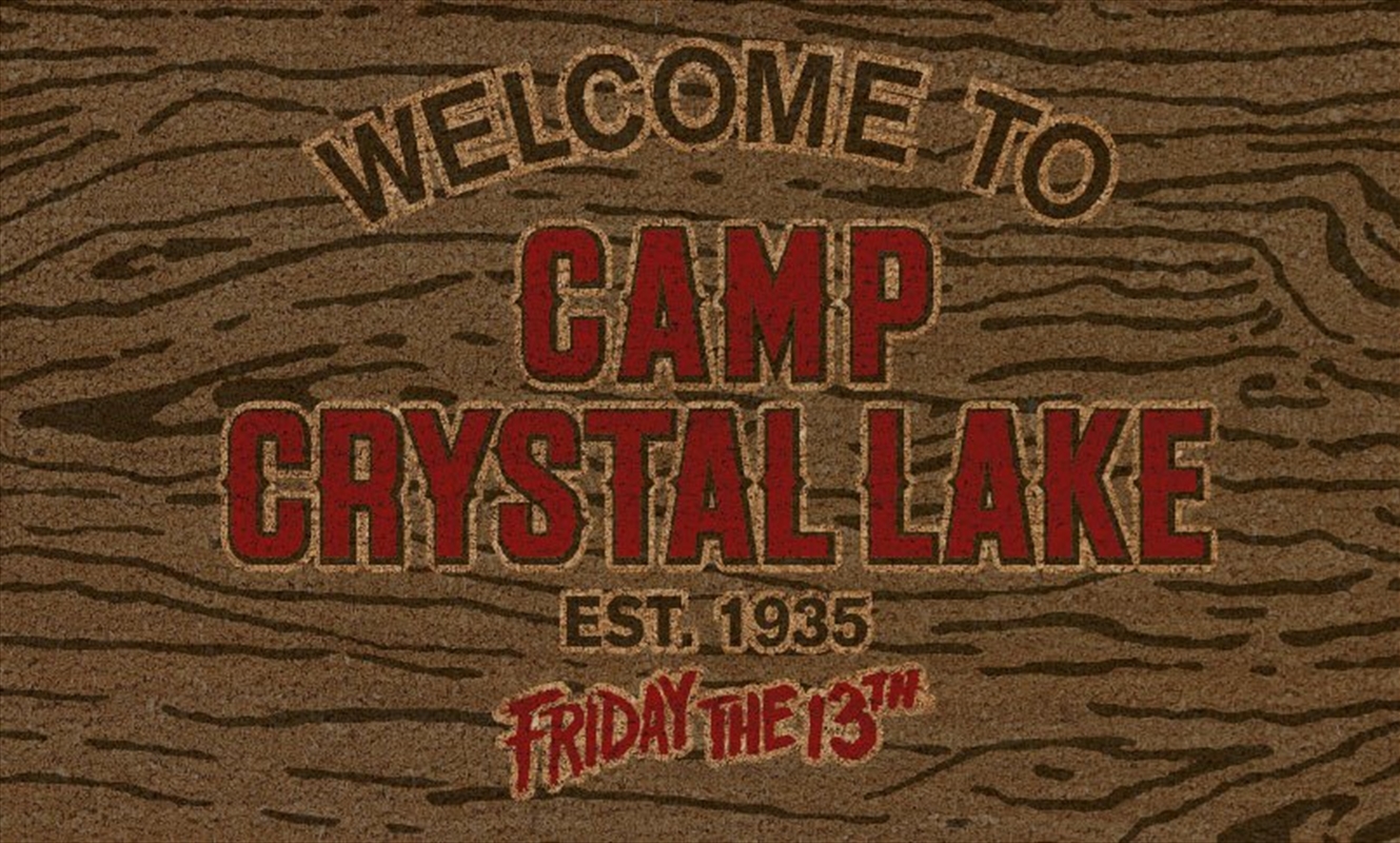 Friday The 13th - Welcome To Camp Crystal Lake/Product Detail/Doormats