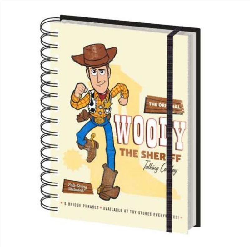 Toy Story 4 - Woody Retro Notebook/Product Detail/Notebooks & Journals