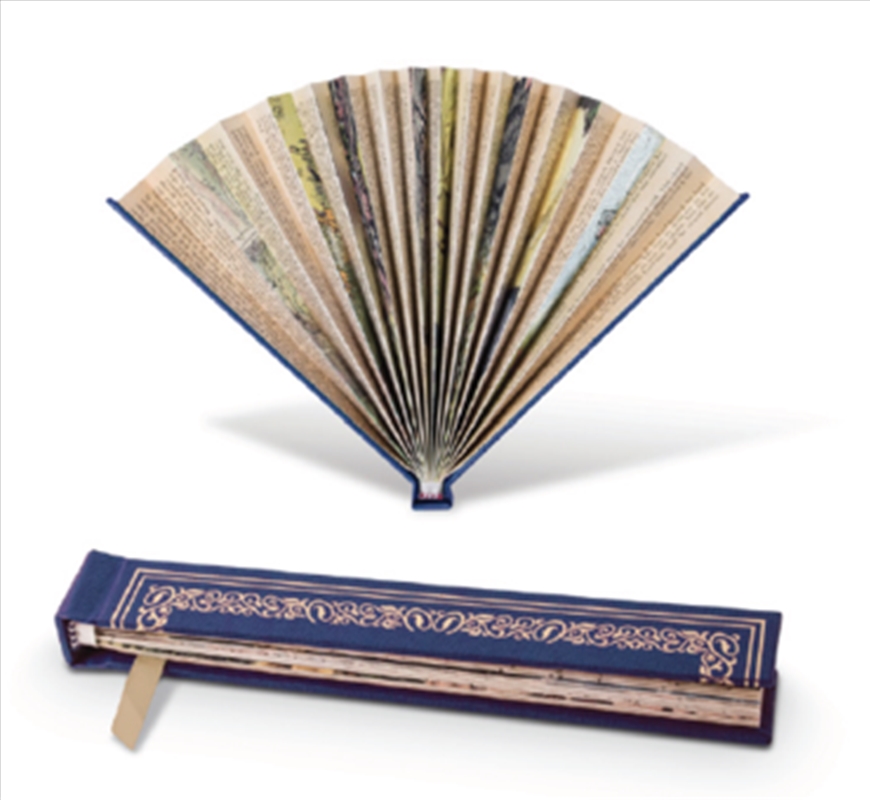 Book Fan Blue/Product Detail/Bookmarks & Reading Accessories