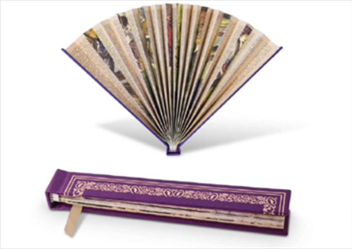 Buy Book Fan Purple Sanity