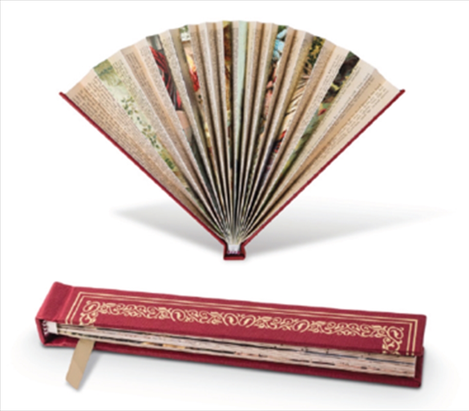 Book Fan Red/Product Detail/Bookmarks & Reading Accessories