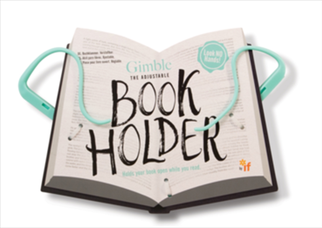 Gimble Book Holder - Absolutely Mint/Product Detail/Bookmarks & Reading Accessories