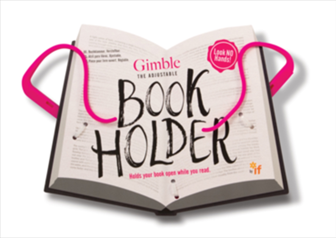 Gimble Book Holder - Tickled Pink | Merchandise