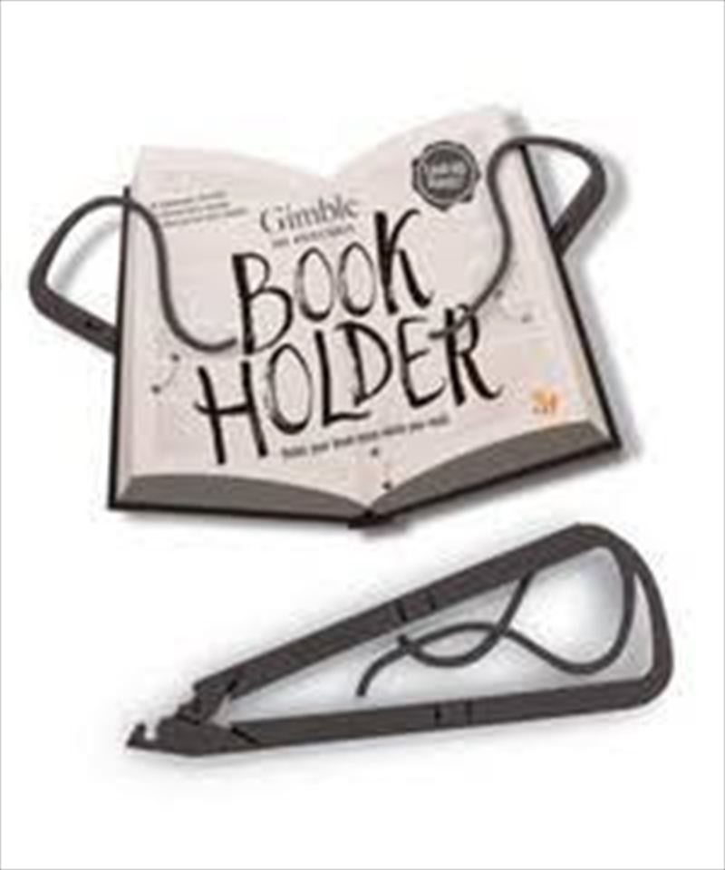 Gimble Book Holder - Urban Grey/Product Detail/Bookmarks & Reading Accessories