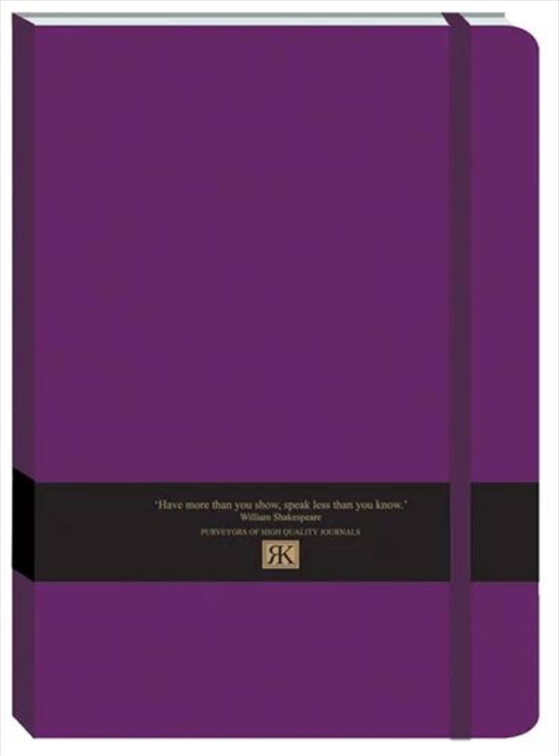 RK Journals - Deep Purple Large Pu Journal/Product Detail/Notebooks & Journals