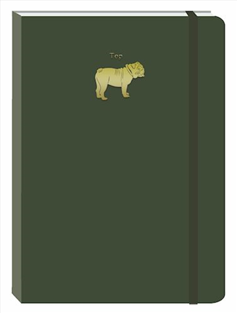 Dog Dark Green Motif Journal/Product Detail/Notebooks & Journals