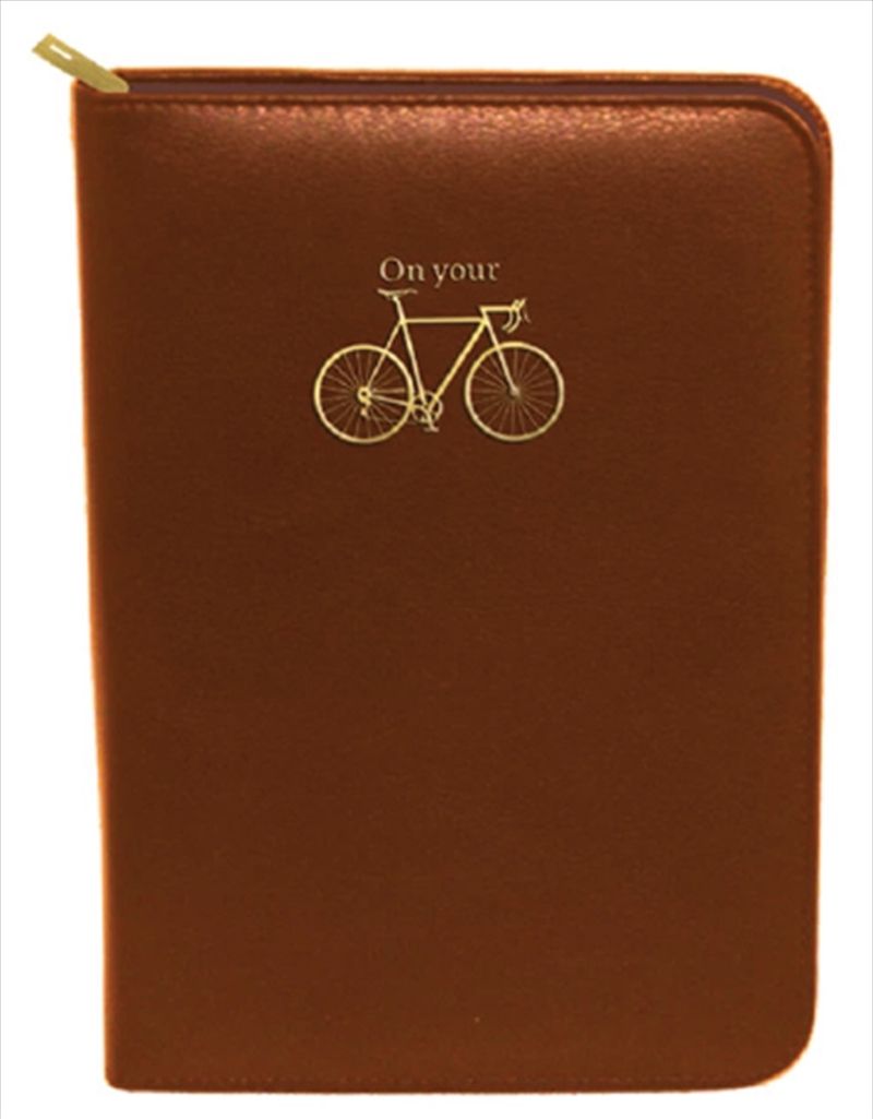 Brown Bike Zip/Product Detail/Notebooks & Journals