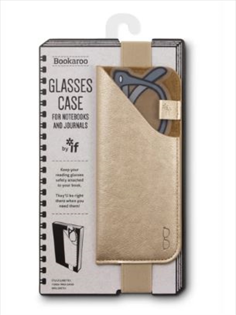 Glasses Case Gold/Product Detail/Bookmarks & Reading Accessories
