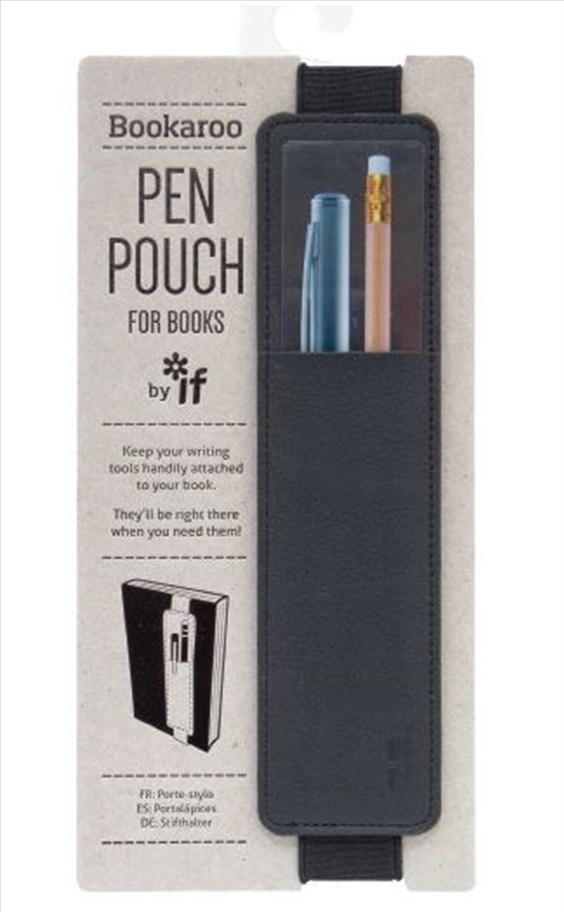 Pen Pouch Black/Product Detail/Bookmarks & Reading Accessories
